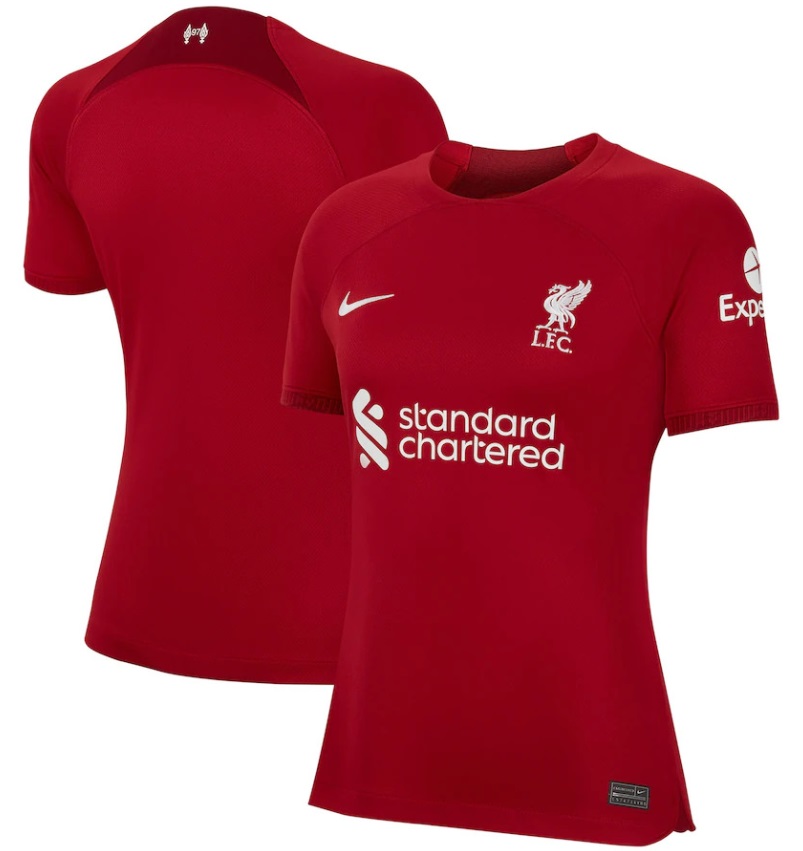 Camisa Feminina I Liverpool 2022 2023 Home Camisa Feminina I Liverpool 2022 2023 Home
